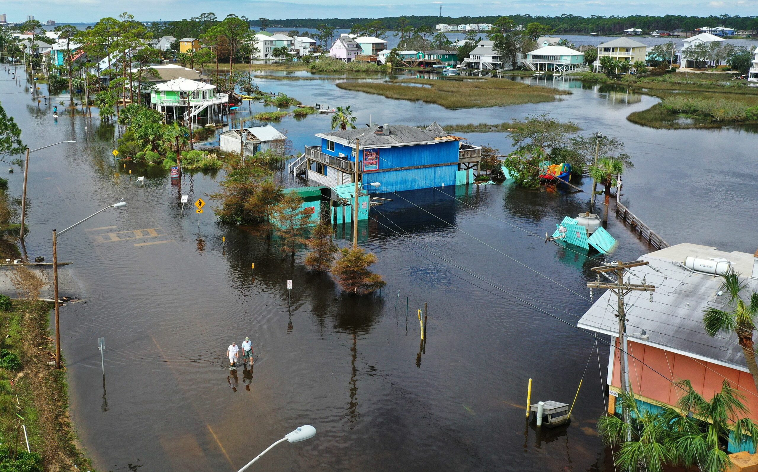 How much damage did Hurricane Sally do to Gulf Shores Alabama?