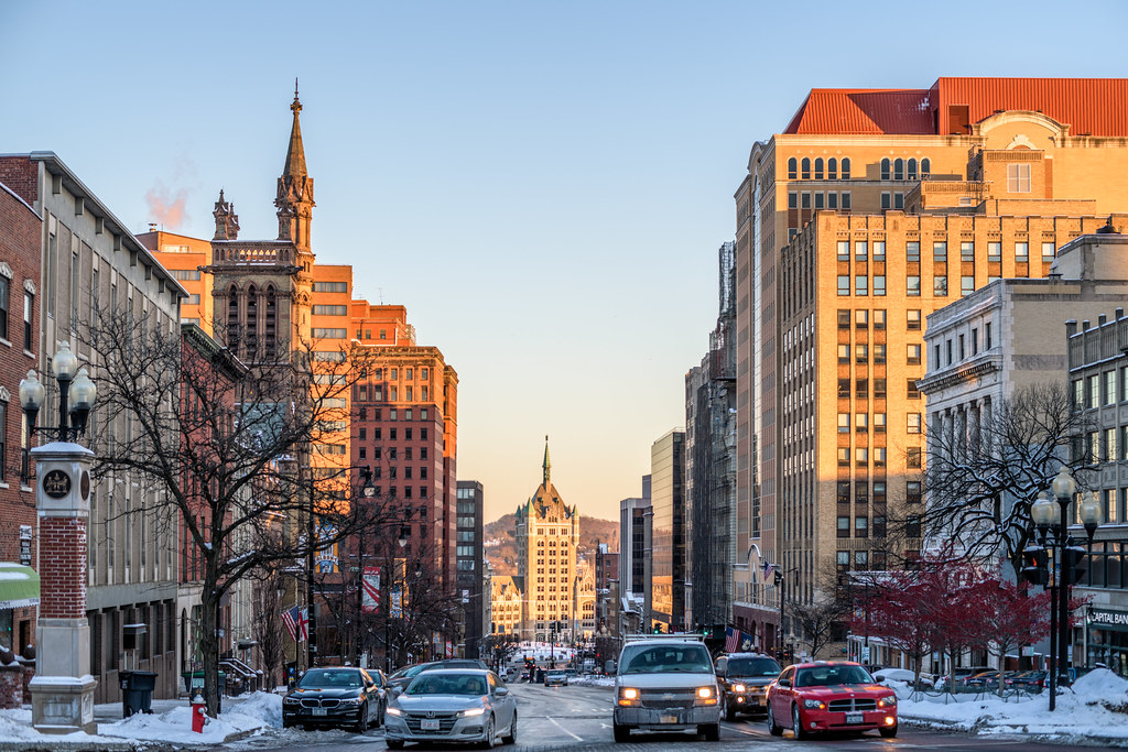 Is it safe to live in downtown Albany?
