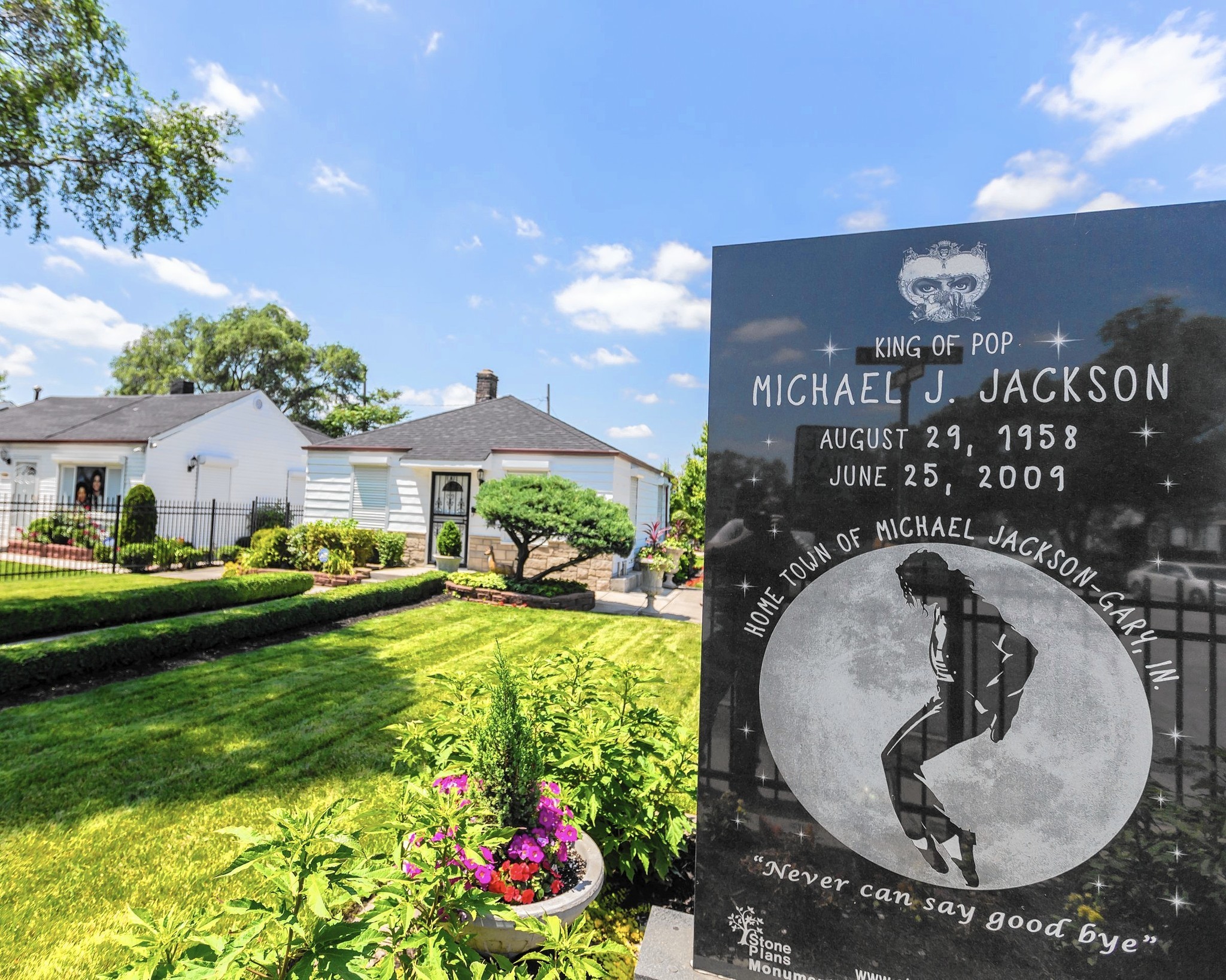 Where is Michael Jackson's house in Gary?