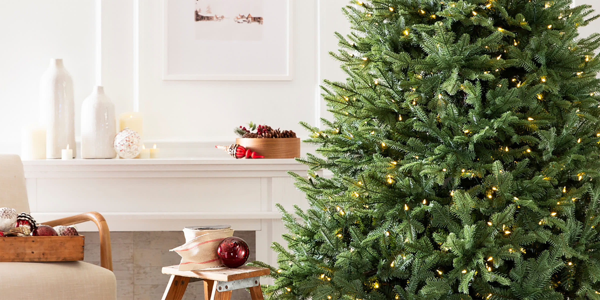 What artificial Christmas tree looks the most real?