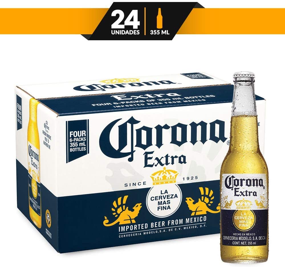 ¿Cuánto cuesta un 24 de cerveza Corona en México?